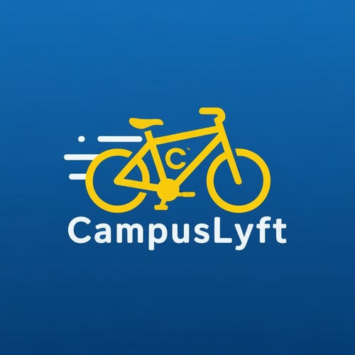 AI Design for Deaign a wonderful logo for the app 'CampusLyft' it is a camus ride sharing app