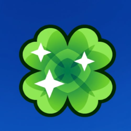 AI Design for change this clover color to green do not alter anything else do not change shape or size/ do a simple color swap.