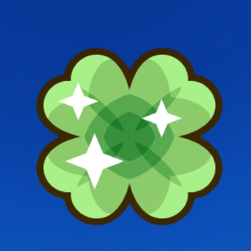 AI Design for change this clover color to green do not alter anything else do not change shape or size/ do a simple color swap.