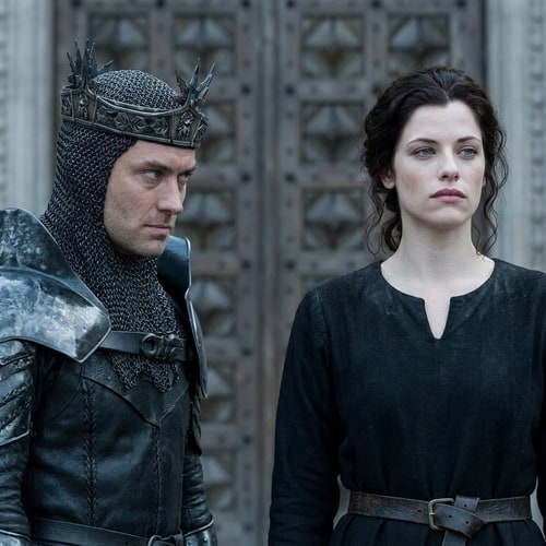 AI Design for Okay, it's pretty good but can you make him look at her discretely? And she is just serious.