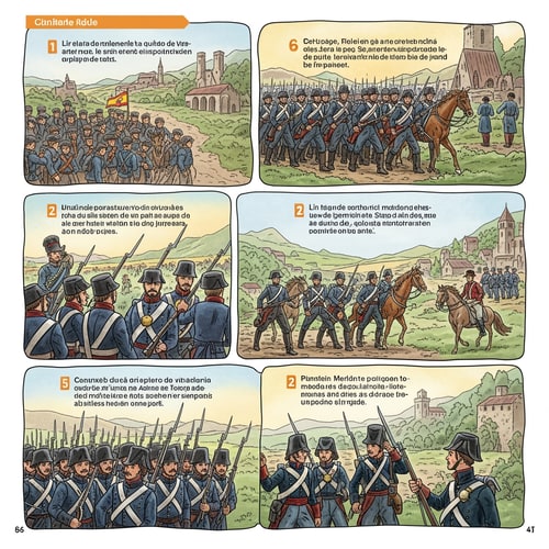 AI Design for Pero de la guerra de la independencia española para 6 de primaria