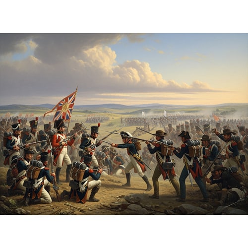 AI Design for The French army entered Spain in 1808 in order to conquer Portugal. However, Napoleon broke the agreement he made with Godoy and the French began to attack and conquer Spain. The Spanish War of Independence started on 2 May 1808. In the first few years, the Spanish people were unprepared and disorganised, and the French army controlled most of Spain. Things changed in 1812, when Portuguese, British and Spanish troops defeated the French in the Battle of Arapiles.
The French retreated and the war finally ended in 1814.