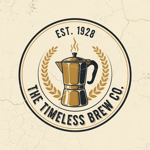 AI Design for Vintage logo