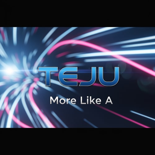 AI Design for creat a my name wi h brand name teju more like a video