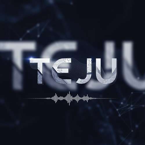 AI Design for creat a my name with brand name teju creat video