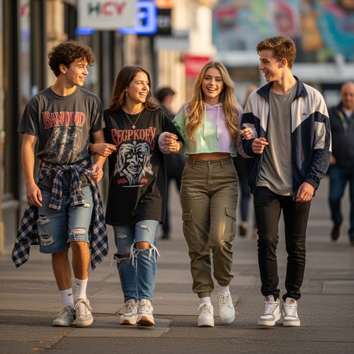 AI Design for Pero en ropa para adolescentes