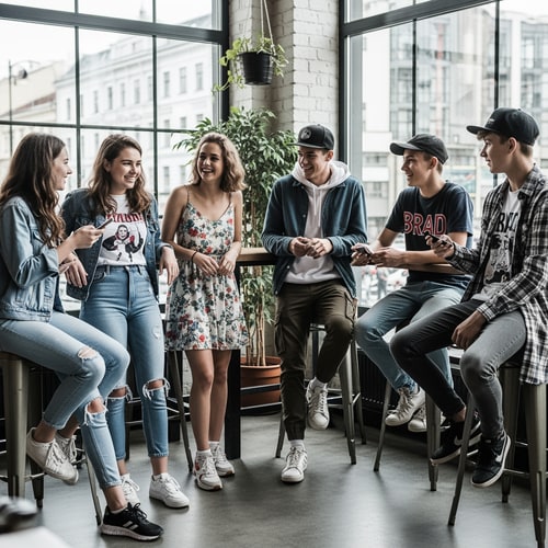 AI Design for Pero en ropa para adolescentes