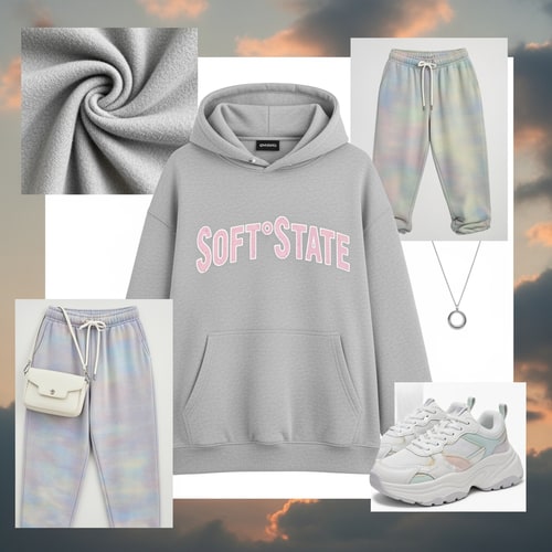AI Design for Créame un diseño de ropa de adolescente q ponga Soft°State