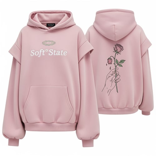 AI Design for Créame un diseño de ropa de adolescente q ponga Soft°State