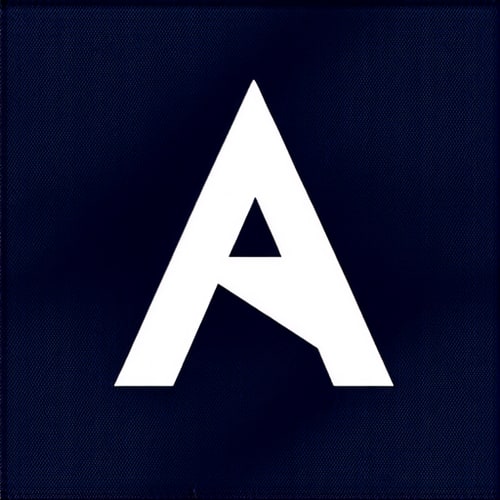 AI Design for letter A 