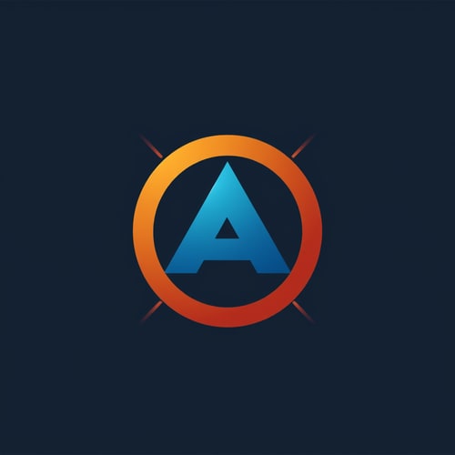 AI Design for letter A 