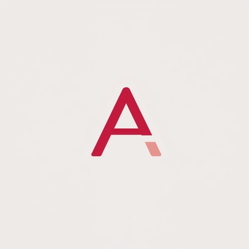 AI Design for letter A 