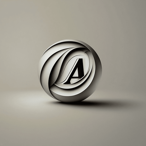 AI Design for letter A 