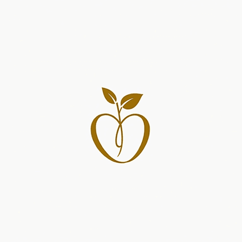 AI Design for "Create a luxurious and minimalistic logo for a yoga boutique studio named 'Golden Apple.' The design should feature a sleek, stylized apple that symbolizes luxury and vitality, incorporating elegant lines and simplicity. Use a refined color palette of white and gold to convey sophistication and tranquility. The logo should evoke a sense of awe and balance, suitable for high-end branding, signage, and marketing materials. Aim for a design that feels both modern and timeless, appealing to a clientele seeking a premium yoga/pilates experience."