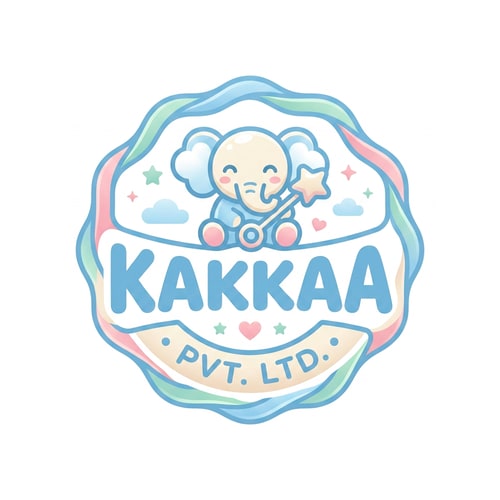 AI Design for Design a premium playful emblem logo for Kakkaa Pvt. Ltd., a baby care brand focused on safe, gentle, and high-quality essentials for babies and toddlers. The logo should instantly communicate trust, care, softness, happiness, and child-friendly warmth while looking professional enough to become a large household brand. Create the logo in an emblem / badge style, where the brand name and symbol are integrated into one cohesive mark.
Use a cute and memorable mascot or icon such as a smiling baby face, teddy bear, baby elephant, soft cloud, moon, stroller, pacifier, diaper pin, or playful animal, stylized in a modern minimal way. The emblem should feel joyful and charming, appealing to parents while also feeling lovable for children. Include rounded shapes, smooth curves, soft edges, and balanced composition. The typography should be bold yet soft, rounded, clean, and highly legible. The word Kakkaa should be the hero focus, with Pvt. Ltd. smaller or secondary if included.
Use a baby-care inspired color palette such as soft sky blue, pastel pink, mint green, lavender, warm cream, light yellow, baby peach, and white, with subtle gradients or flat modern tones. Prioritize colors that symbolize cleanliness, comfort, trust, innocence, and freshness. The emblem should feel vibrant but not harsh.
The overall look should be modern, iconic, scalable, and packaging-ready, suitable for diapers, wet wipes, clothing tags, bath products, strollers, toys, and future baby product lines. Make it look premium enough for shelves yet playful enough to stand out instantly. Clean vector style, high detail, polished branding presentation, white background, centered composition, no mockup, no extra text, no clutter.