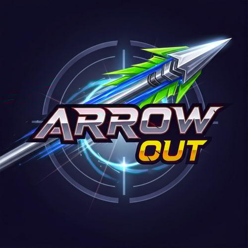 AI Design for Arrow Game Logo Make In Game Name Is Arrow Out.