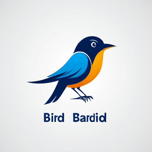 Professional logo design. logo of a bird <lora:sdxlbase20:1>