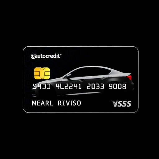Auto credit businessel card