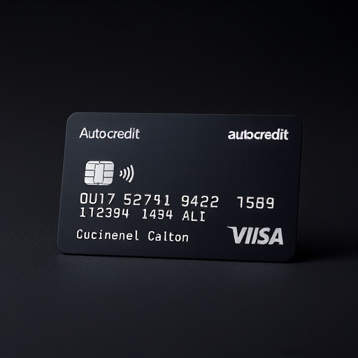Auto credit businessel card