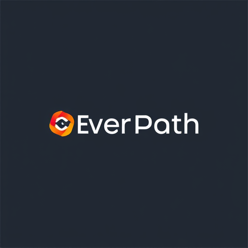 Professional logo design. Ever path wordmark 