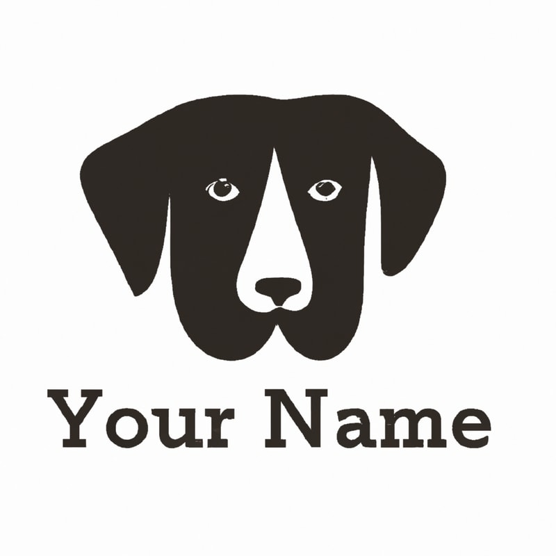 Professional logo design. dog