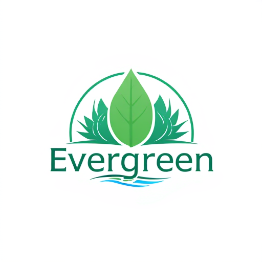 Professional logo design. Evergreen aqua 