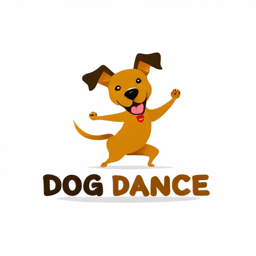 Professional logo design. dog dance <lora:sdxlbase20:1>