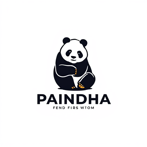 Professional logo design. panda