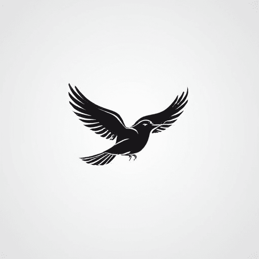 Professional logo design. fly bird <lora:sdxlbase20:1>
