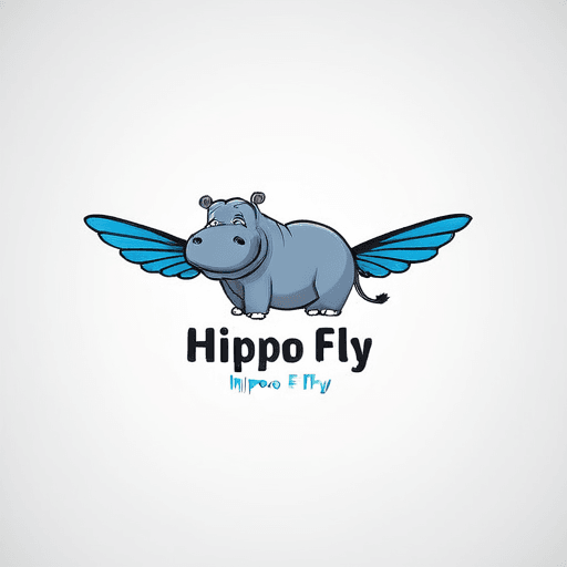 Professional logo design. hippo fly <lora:sdxlbase20:1>
