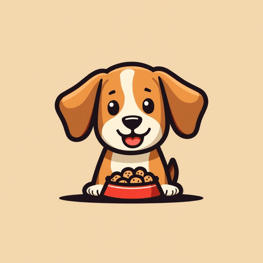 Professional logo design. dog food logo