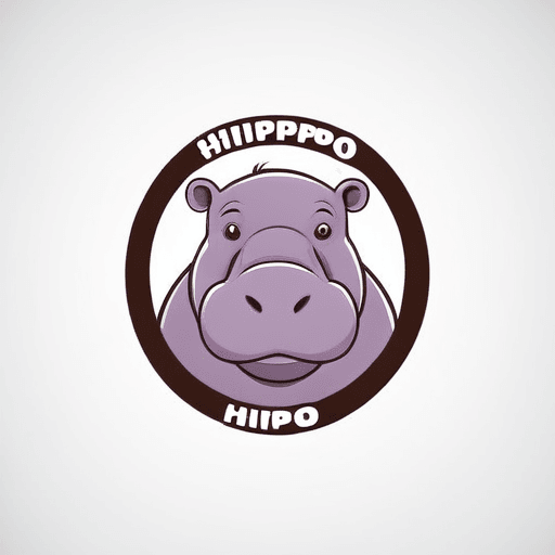 Professional logo design. hippo <lora:sdxlbase20:1>
