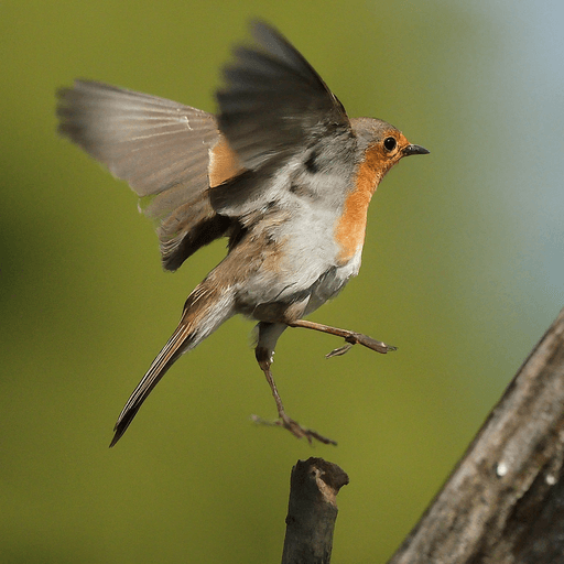  bird dancing in the sun