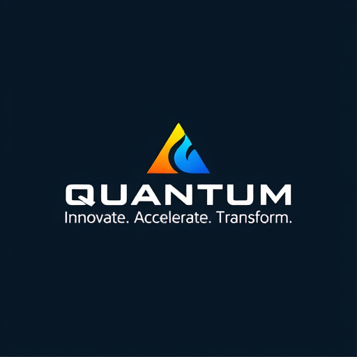 Professional logo design. Design a sleek and professional logo for "Quantum Ventures" with the tagline: "Innovate. Accelerate. Transform."