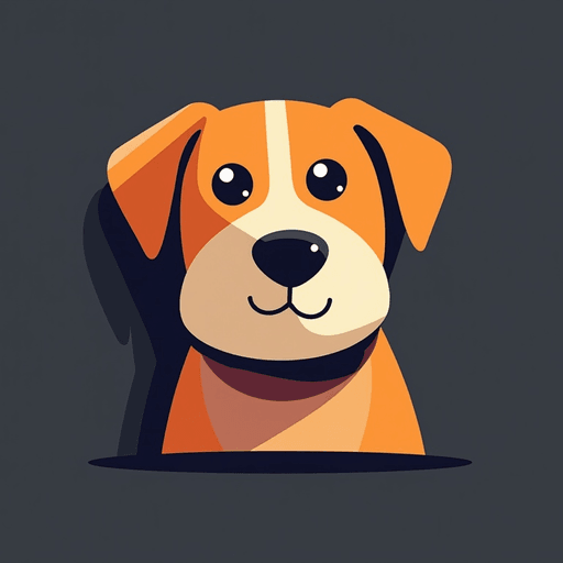 Professional logo design. dog