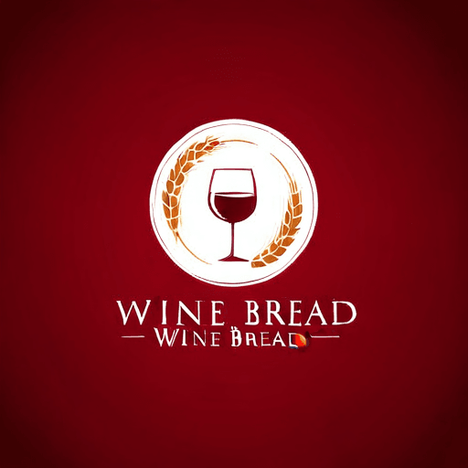 Professional logo design. wine and bread  <lora:sdxlbase20:1>