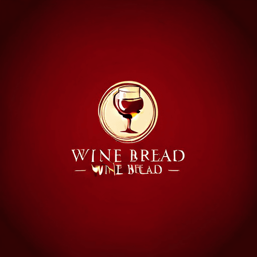 Professional logo design. wine and bread  <lora:sdxlbase20:1>