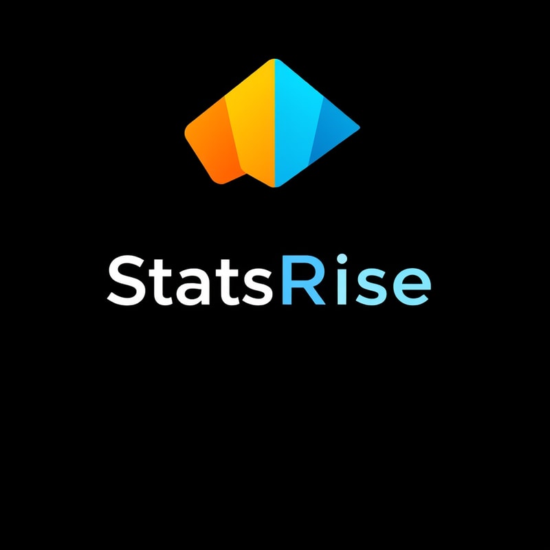 Professional logo design. concept logo of a arrow. colorful playful theme. with the text 'StatsRise'