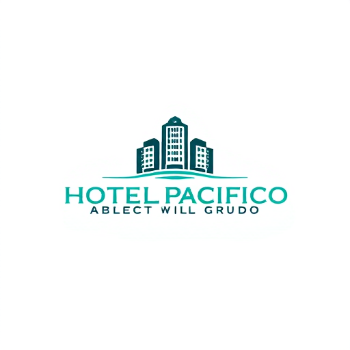 Professional logo design. hotel pacifico. letterform