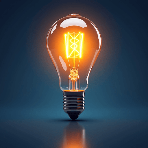 Professional logo design. genius bulb