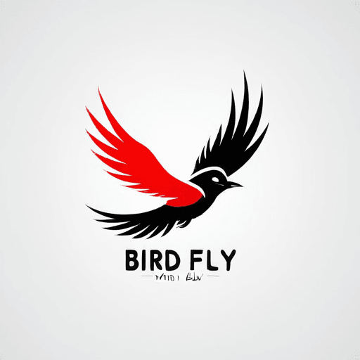 Professional logo design. bird fly <lora:sdxlbase20:1>