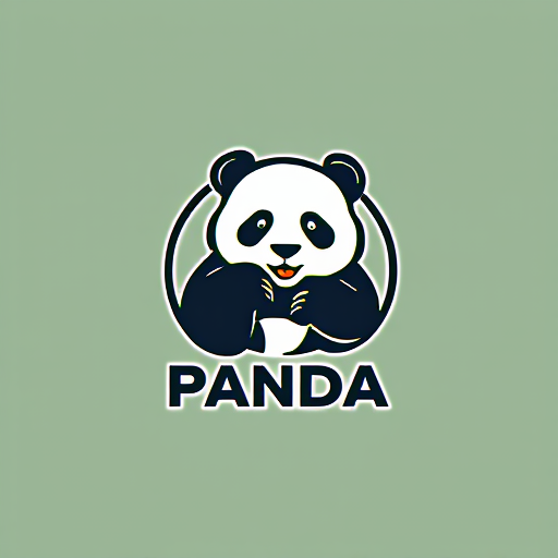 Professional logo design. Panda 