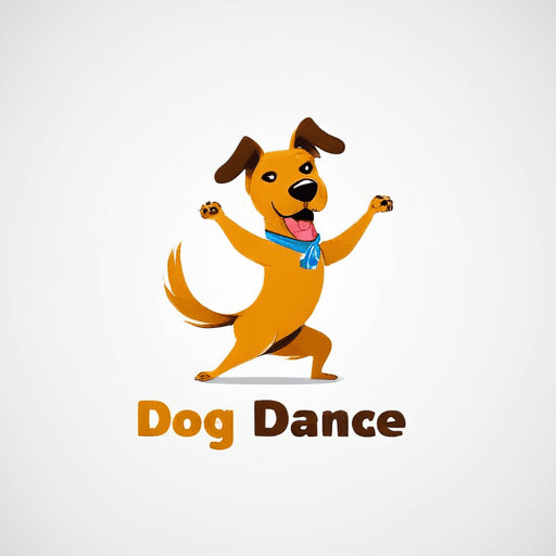 Professional logo design. dog dance <lora:sdxlbase20:1>