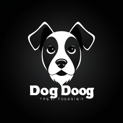 Professional logo design. dog <lora:sdxlbase20:1>