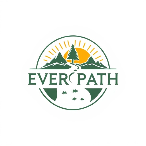 Professional logo design. Ever path emblem