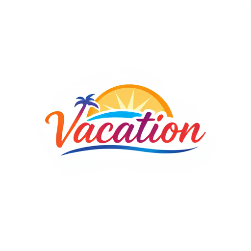 Professional logo design. Vacation letter form
