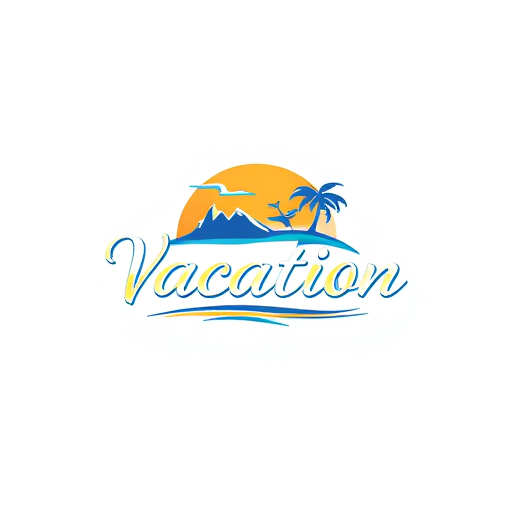Professional logo design. Vacation letter form 