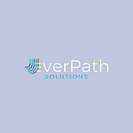 Professional logo design. We're embarking on an exciting journey to create a standout logo for EverPath Solutions, a cutting-edge technology consultancy focused on sustainable innovation. Our goal is to build a logo that not only captures the sophistication and forward-thinking nature of our brand but also reflects our commitment to sustainable solutions and technological advancement. We envision a logo that balances modern aesthetics with a sense of timeless reliability, standing as a beacon for our audience's trust and aspirations. The logo will be used across multiple platforms, including our website, social media, business cards, and even large-scale presentations, so it needs to be versatile, impactful, and professional.