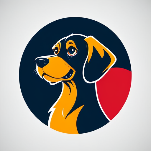 Professional logo design. dog <lora:sdxlbase20:1>