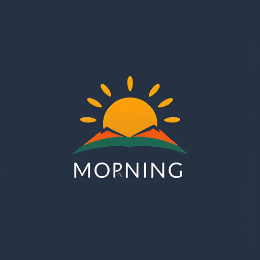 Professional logo design. Good morning